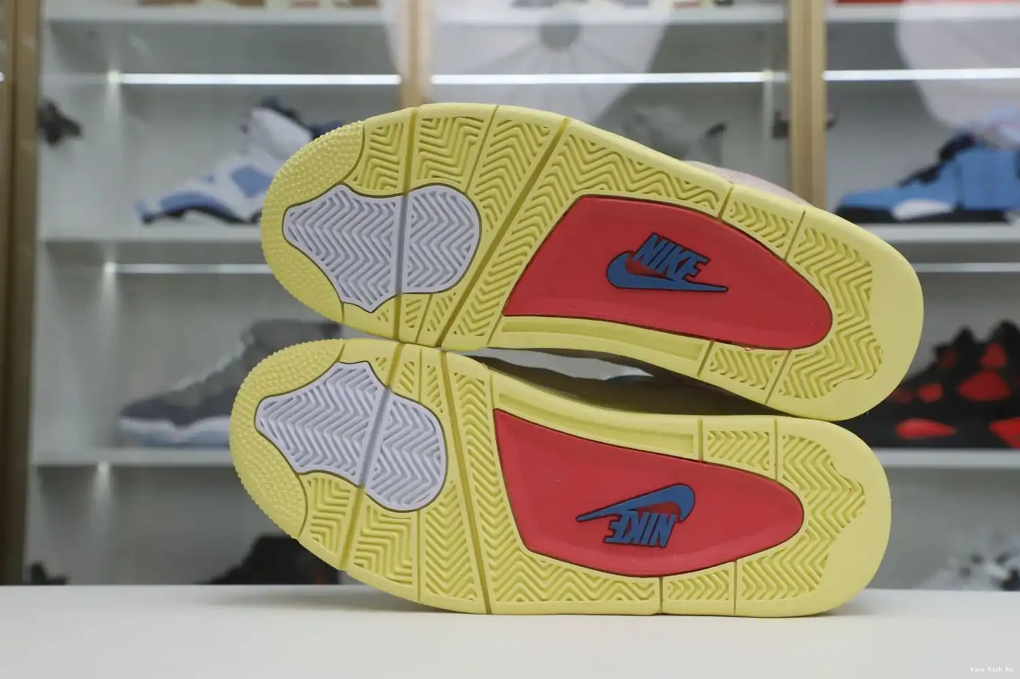 RETRO AIR ICE' Kimikick UNION JORDAN LA 'GUAVA X 4 0501